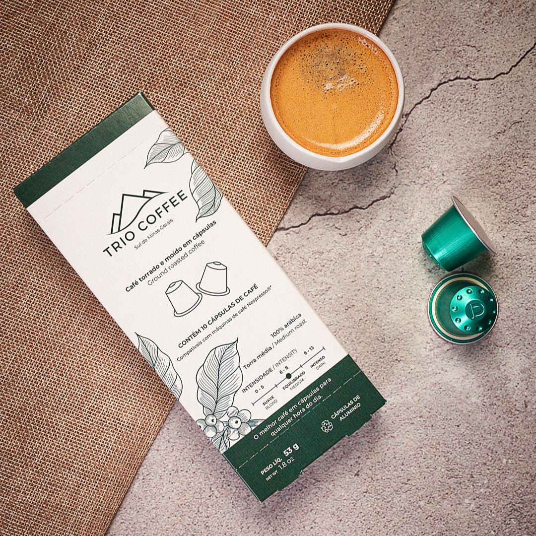 Cápsulas Trio Coffee