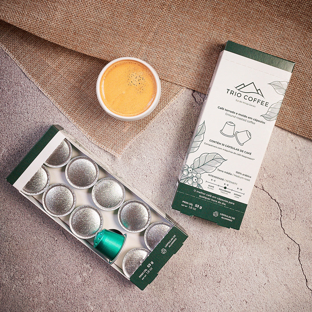 Cápsulas Trio Coffee