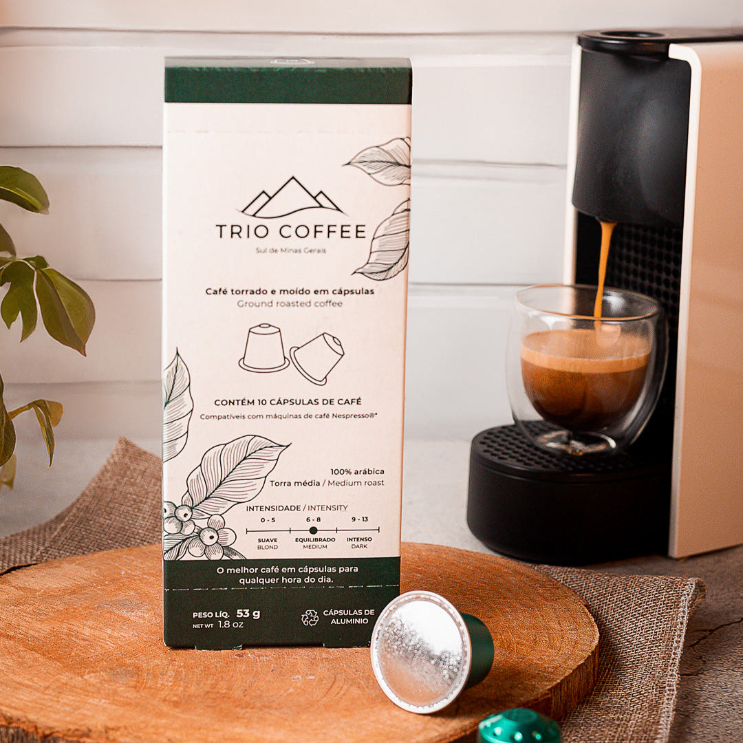 Cápsulas Trio Coffee