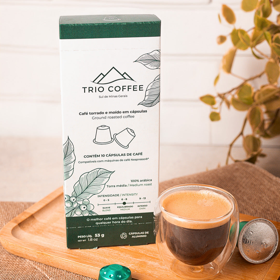 Cápsulas Trio Coffee
